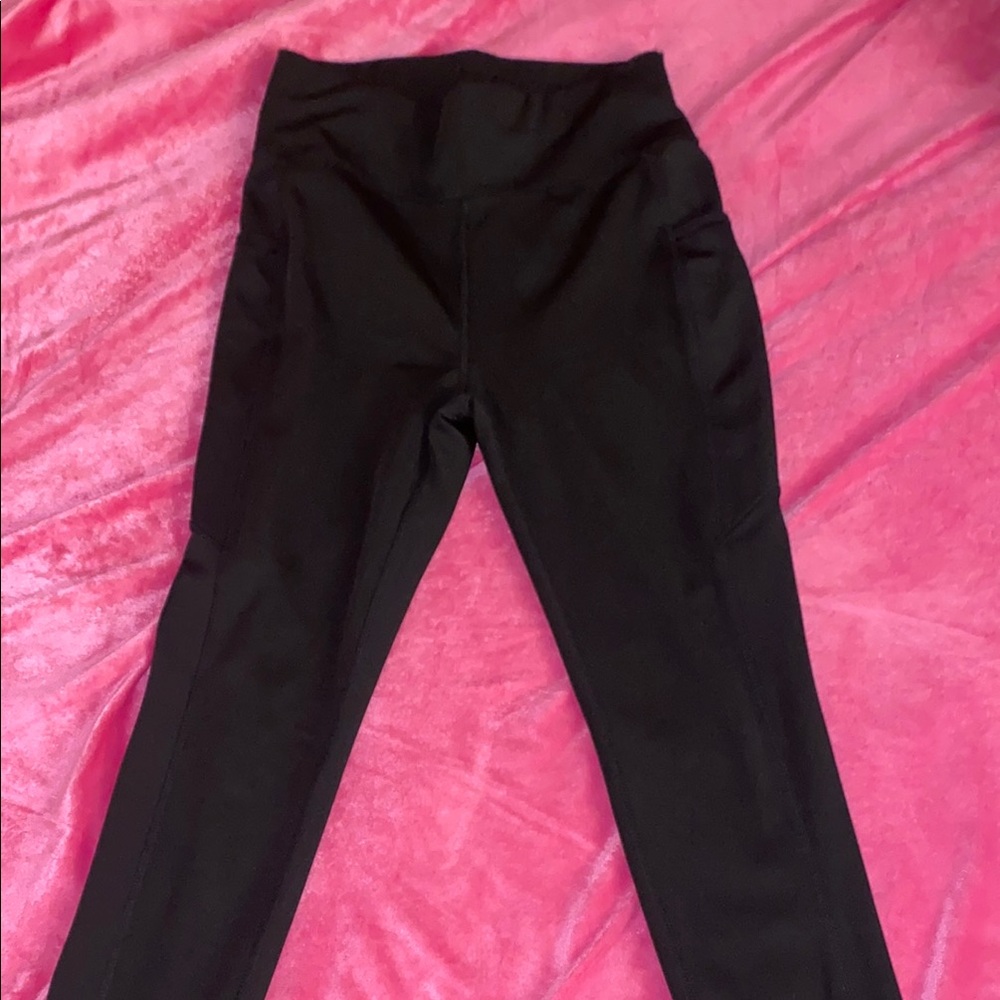 Black High-Waisted Leggings